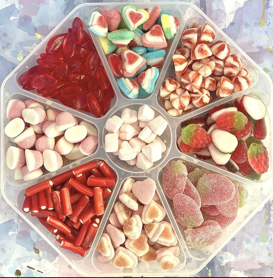 Red & Pink Pick 'n' Mix Platter