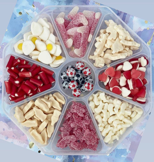 Red & White Pick 'n' Mix Platters