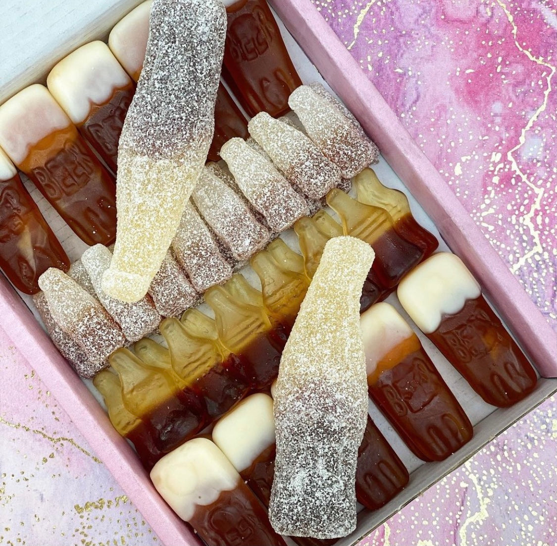 Cola & Beer Pick 'n' Mix Themed Boxes