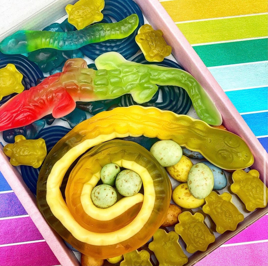 Reptile Themed Pick 'n' Mix Boxes